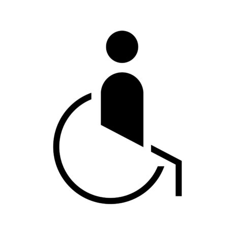 pictogramme représentant les personnes à mobilité réduite